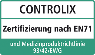 Controlix Zertifizierung EN 71
